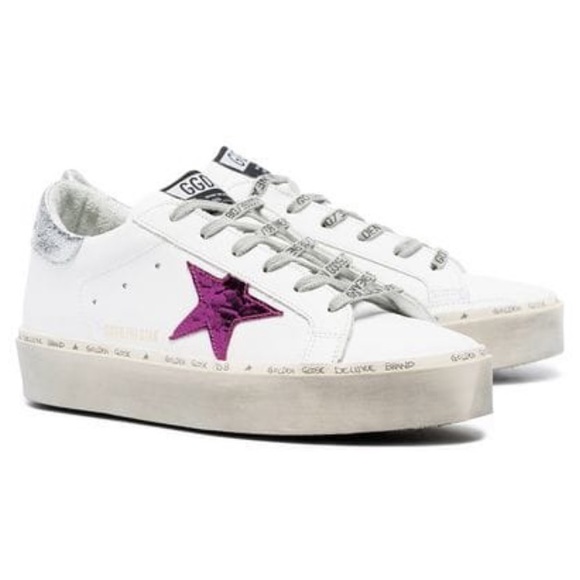 golden goose sneakers platform